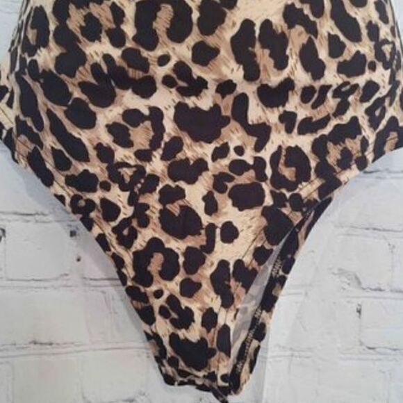 Women's Animal Print Bodysuit Small - Picture 4 of 5
